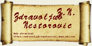 Zdravoljub Nestorović vizit kartica